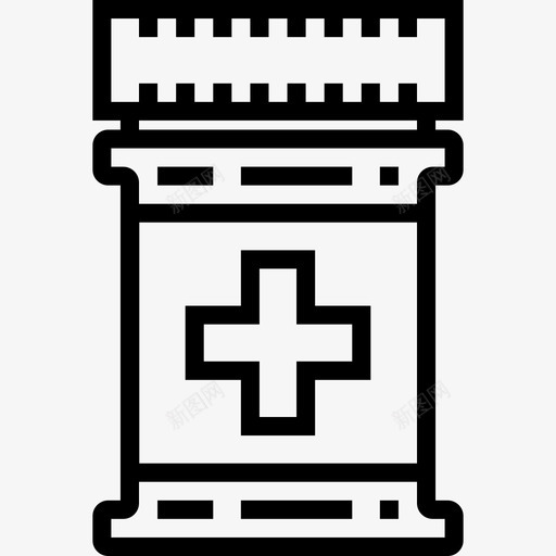 药物医疗器械2线性图标svg_新图网 https://ixintu.com 医疗器械2 线性 药物