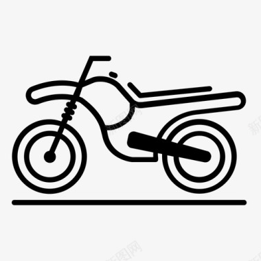 摩托车速度运输图标图标