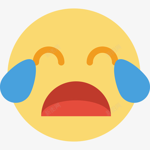 哭泣表情设置平淡图标svg_新图网 https://ixintu.com 哭泣 平淡 表情设置