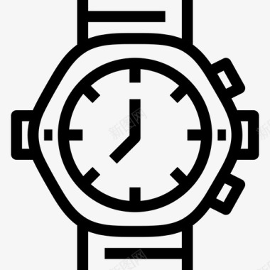 手表潜水3直线型图标图标