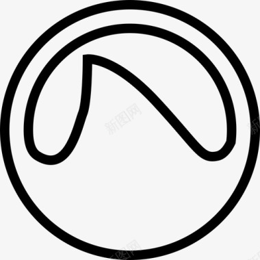 Grooveshark品牌系列线性图标图标