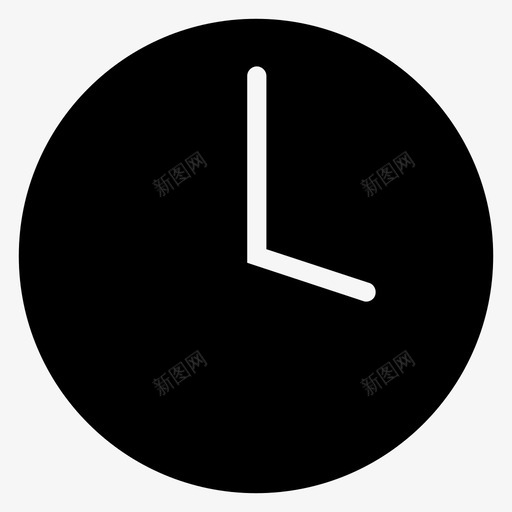 时间线时钟最新图标svg_新图网 https://ixintu.com 提醒 时钟 时间线 最新 最近 自动化测试填充