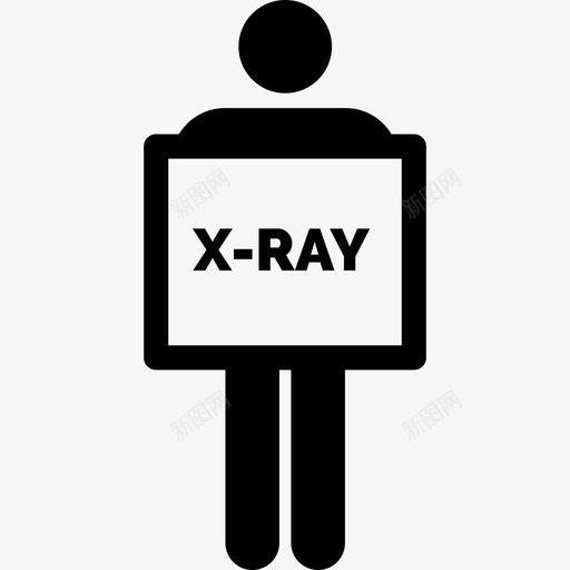 X光医疗状况象形图填充图标svg_新图网 https://ixintu.com X光 医疗状况象形图 填充