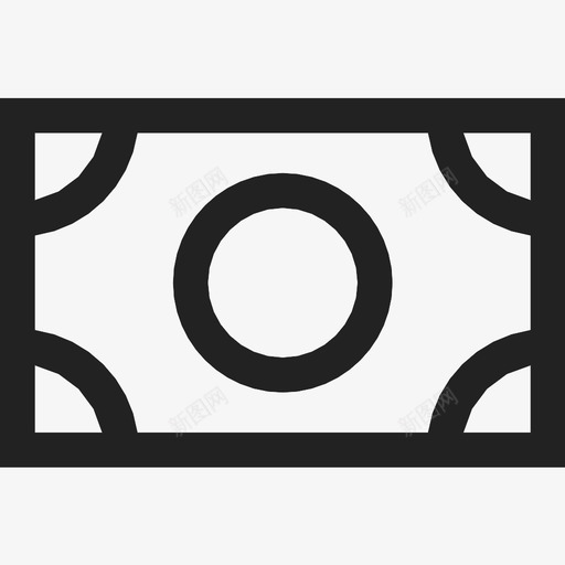 钱现金基金图标svg_新图网 https://ixintu.com 基金 现金 钞票 钱