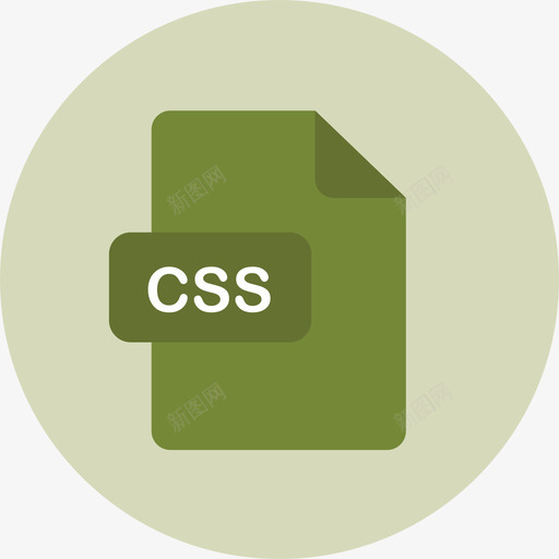 Css文件类型2圆形平面图标svg_新图网 https://ixintu.com Css 圆形平面 文件类型2