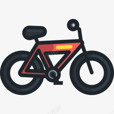 自行车自然线颜色线颜色图标图标