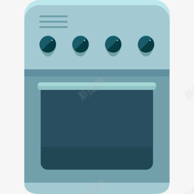 炉灶家用电器3平炉图标图标