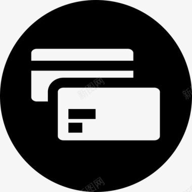 信用卡电子商务4填充图标图标