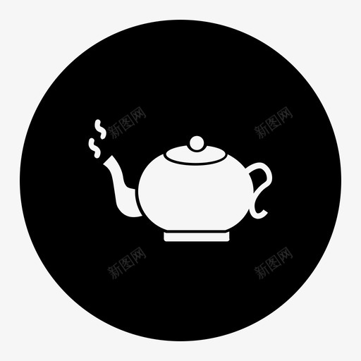 火锅咖啡机家用电器图标svg_新图网 https://ixintu.com 咖啡机 家用电器 家用电器1套 水壶 火锅