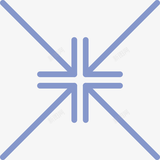 居中对齐箭头集合3平面图标svg_新图网 https://ixintu.com 居中对齐 平面 箭头集合3