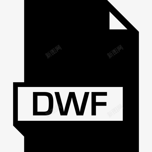 Dwf文件名glyph填充图标svg_新图网 https://ixintu.com Dwf 填充 文件名glyph