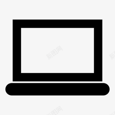 笔记本电脑显示器液晶显示器图标图标