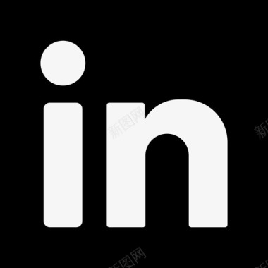 Linkedin社交媒体社交网络徽标图标图标