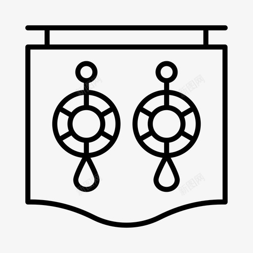 珠宝商时尚珠宝店图标svg_新图网 https://ixintu.com 商店 时尚 珠宝商 珠宝店 购物 零售