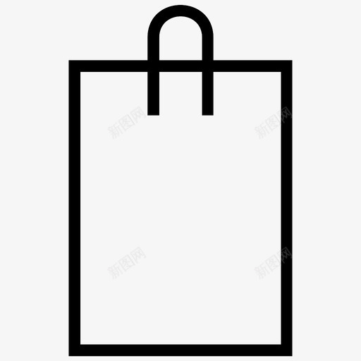 购物袋商场图标svg_新图网 https://ixintu.com 商场 购物袋
