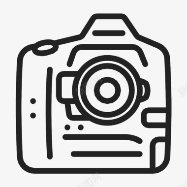 数码相机镜头照片图标图标