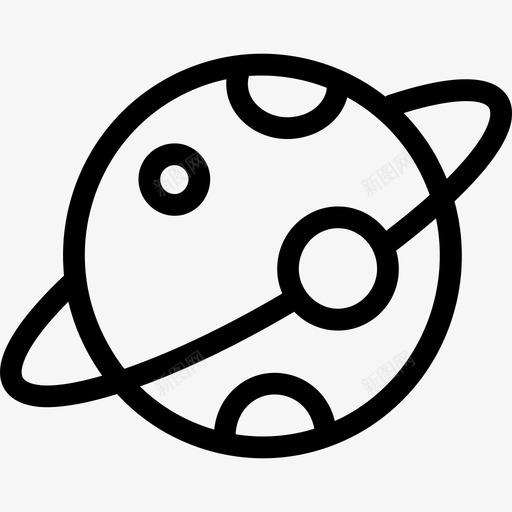 土星天气图标汇编线性svg_新图网 https://ixintu.com 土星 天气图标汇编 线性