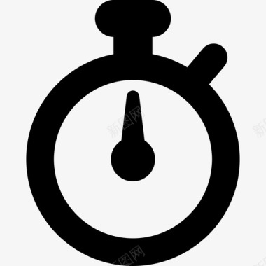 计时器奥运会运动员填充图标图标
