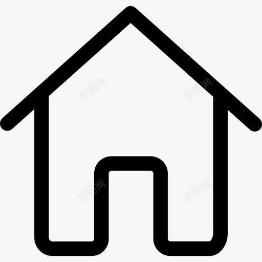 住宅多媒体收藏线性图标svg_新图网 https://ixintu.com 住宅 多媒体收藏 线性