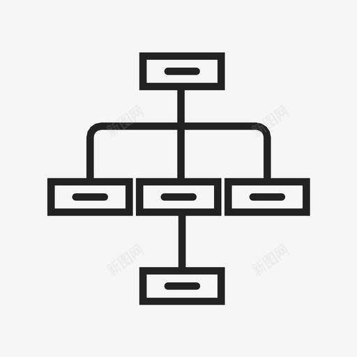 层次结构大纲方案图标svg_新图网 https://ixintu.com 大纲 层次结构 方案 结构 表格