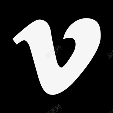 Vimeo社交媒体社交网络标识图标图标