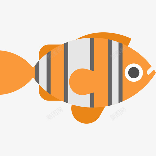 鱼类动物海洋生物收藏图标svg_新图网 https://ixintu.com 动物 海洋生物收藏 鱼类