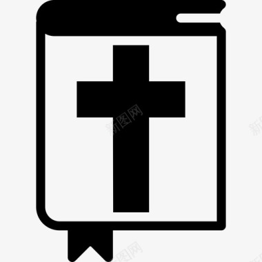 圣经宗教收藏填充图标图标