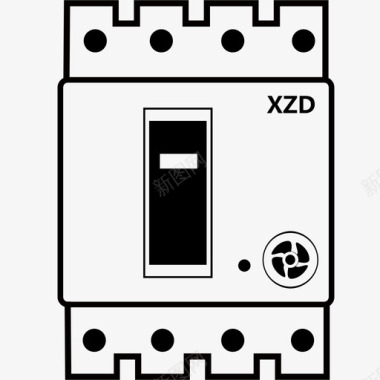 新风主断路器图标