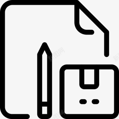 送货箱子业务图标图标