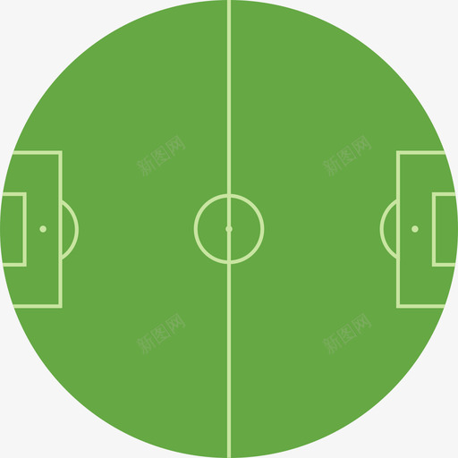足球场足球2号平圈图标svg_新图网 https://ixintu.com 平圈 足球2号 足球场