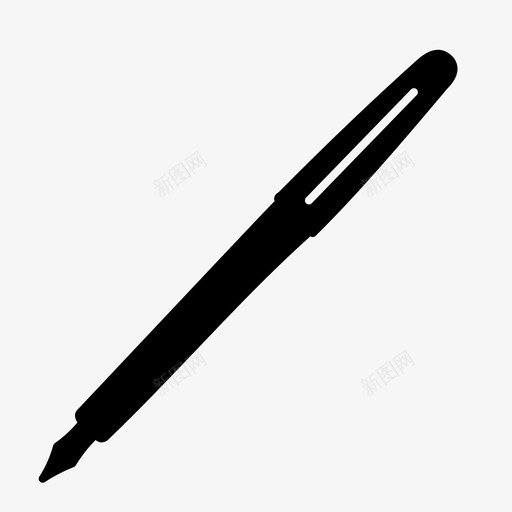 钢笔艺术绘画图标svg_新图网 https://ixintu.com 工具 素描 绘画 艺术 钢笔