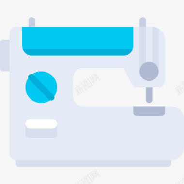 缝纫机家用电器平板图标图标