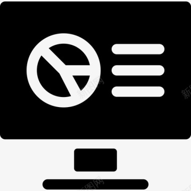 监控科学研究集填充图标图标
