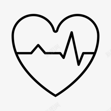 心跳健康爱情图标图标