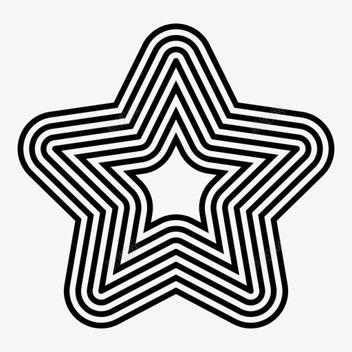 星星注意特殊图标svg_新图网 https://ixintu.com 形状 星星 注意 特殊