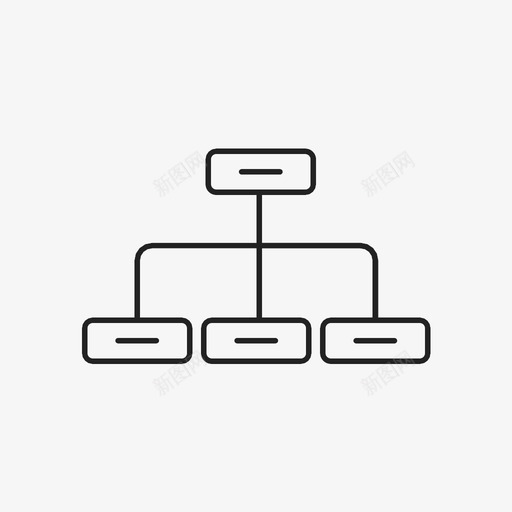层次结构大纲方案图标svg_新图网 https://ixintu.com 大纲 层次结构 方案 结构 表格