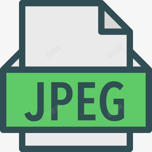 Jpeg格式2线性颜色图标svg_新图网 https://ixintu.com Jpeg 格式2 线性颜色