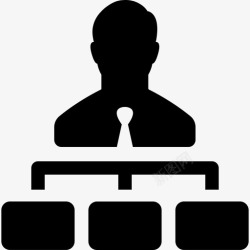 稳固结构层级结构商务人员2稳固图标高清图片