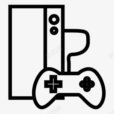 游戏机娱乐图标图标