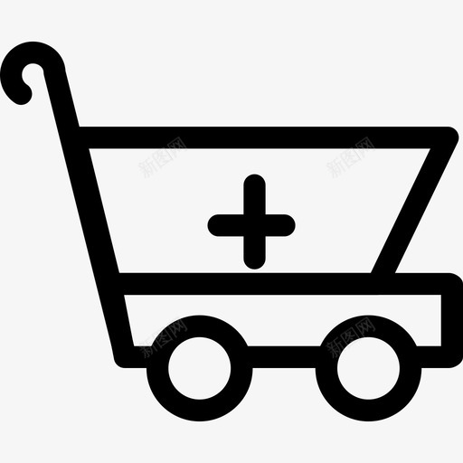 购物车购物和电子商务收集线性图标svg_新图网 https://ixintu.com 线性 购物和电子商务收集 购物车
