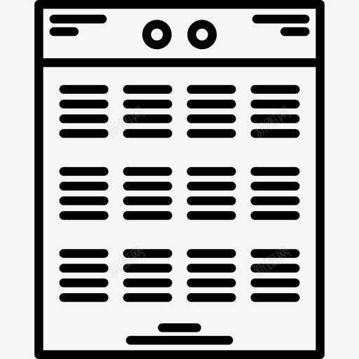 时间表线性详细高中元素线性图标svg_新图网 https://ixintu.com 时间表 线性 线性详细高中元素