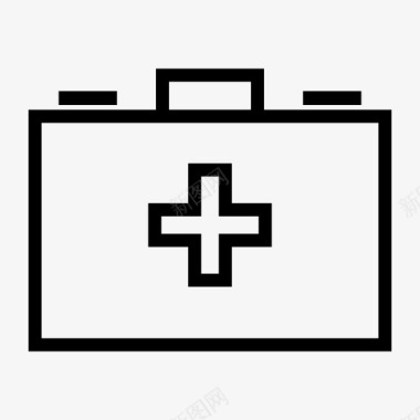 医疗急救文件夹图标图标