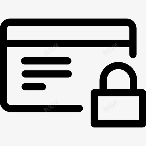 信用卡电子商务套装直系图标svg_新图网 https://ixintu.com 信用卡 电子商务套装 直系