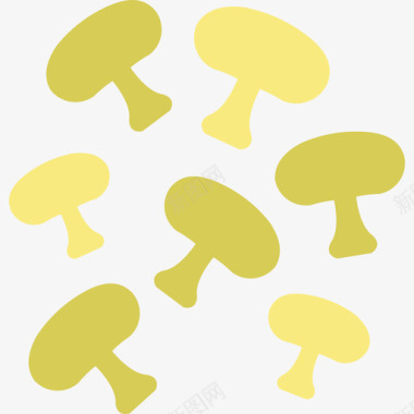 蘑菇美食套餐平菇图标图标