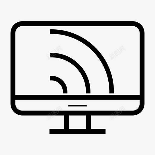 网络呼叫互联网图标svg_新图网 https://ixintu.com wifi 互联网 信号 呼叫 媒体 广告粗体 硬件 网络