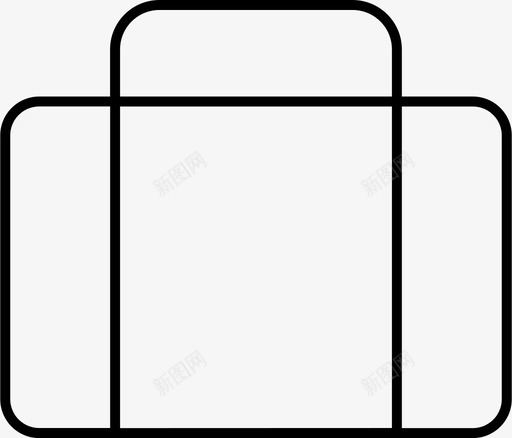 公文包手提电脑包手提箱图标svg_新图网 https://ixintu.com 公文包 手提电脑包 手提箱