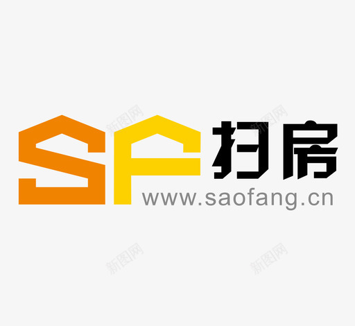 logo2svg_新图网 https://ixintu.com logo2 多色 方正