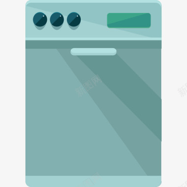 洗碗机家用电器3台平板图标图标