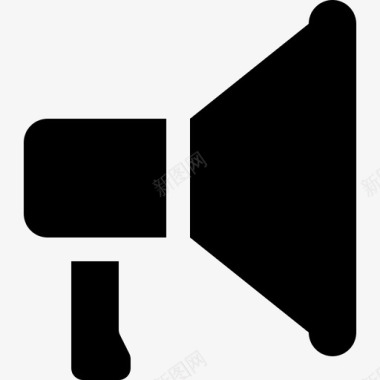 扩音器网络和应用程序界面图标图标