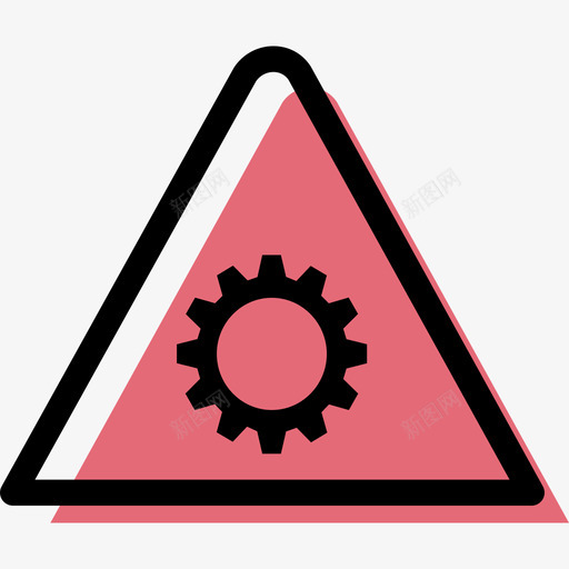 设置交通标志收集颜色图标svg_新图网 https://ixintu.com 交通标志收集 设置 颜色